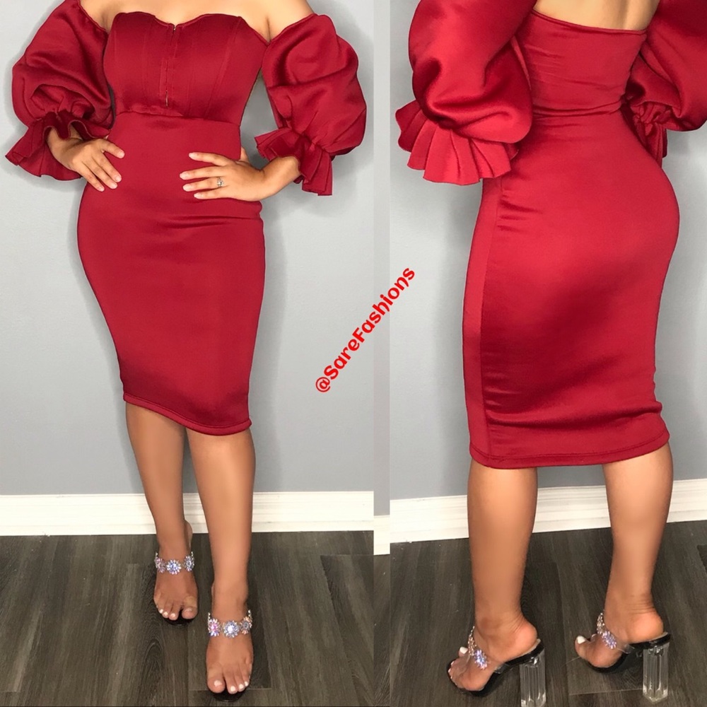 Red dress